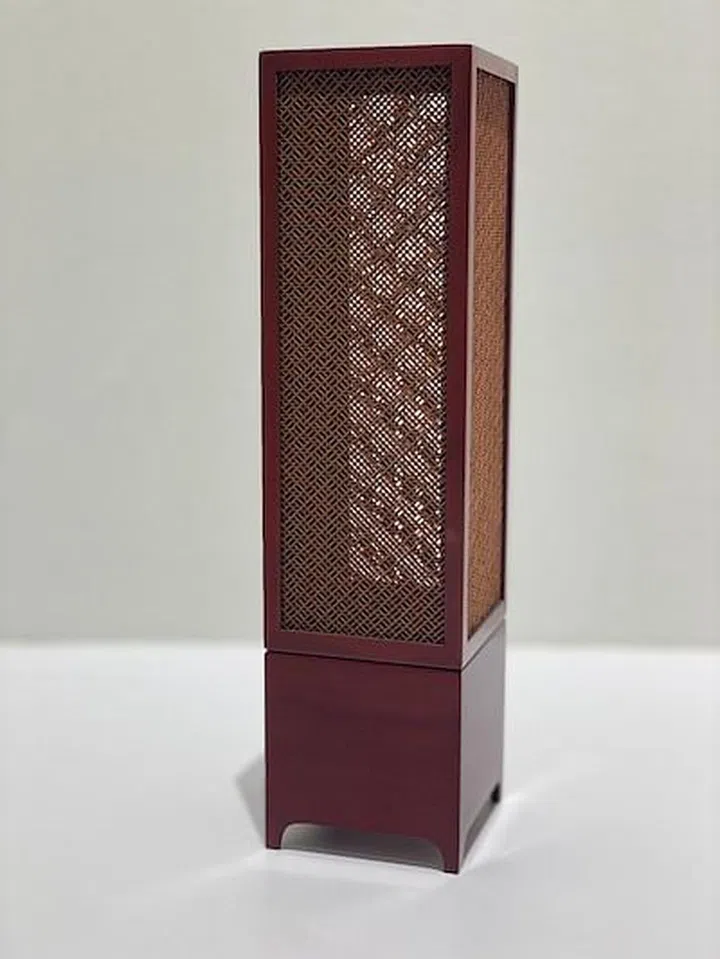 Cherry Wood Incense Holder with Bamboo Sheets_$1818