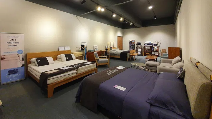 Sofz Sleep is located in Born in Colour's Yishun showroom