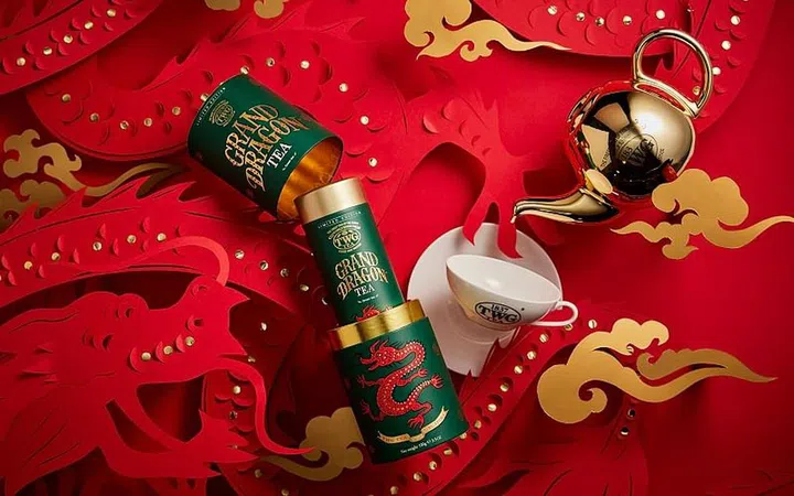 The Grand Dragon Tea from TWG Tea for CNY 2024