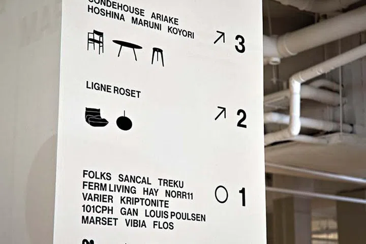 Store directory to the new Grafunkt showroom at 292 Joo Chiat Rd.