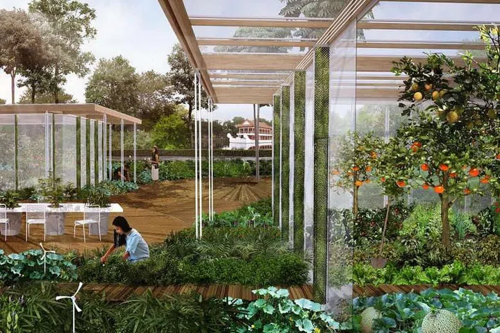 Edible show garden.PHOTO: COURTESY OF NPARKS