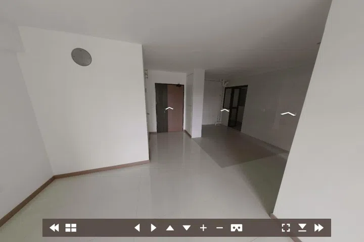 Virtual online tour of a 4-room HDB BTO flat within the Kim Keat Beacon estate.