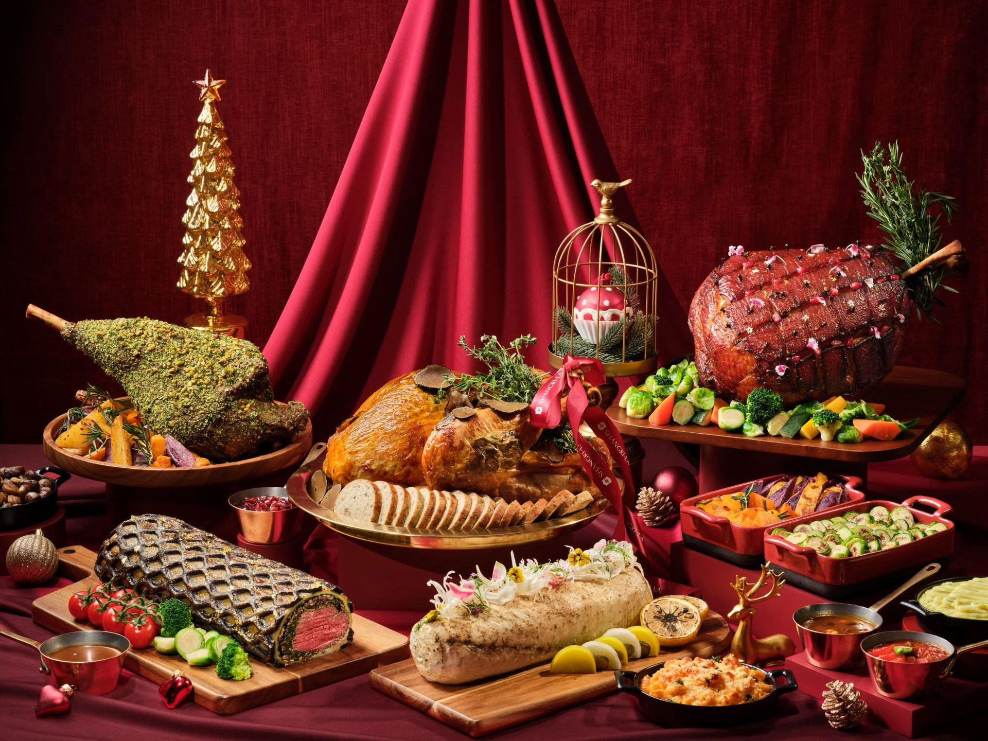 新加坡香格里拉大酒店圣诞外带菜单