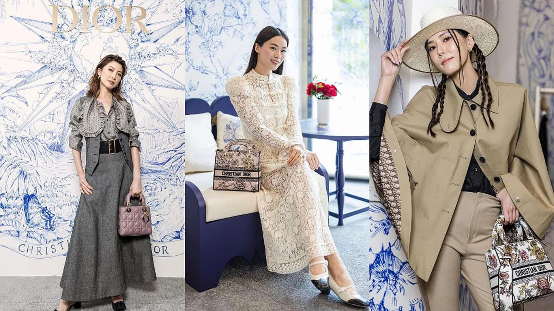 loca Celebs and fashion KOLs look stunning in Dior Cruise 2023 collection