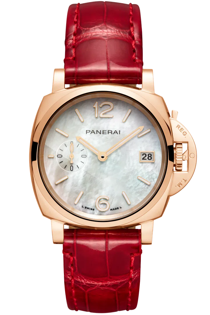 沛纳海Piccolo Due MadrePerla腕表, SG60, National Day, Red watches, Red and White watches