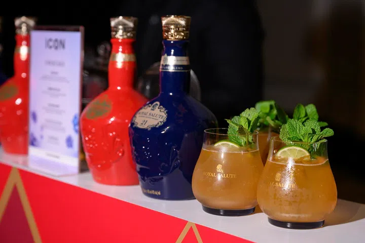 At ICON Ball 2026, Royal Salute presented specially crafted whisky cocktails and refined culinary creations, echoing the elegant “A Starlit Dreamscape” theme with layered flavour experiences.