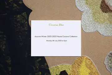 Dior Autumn-Winter 2022/23 Haute Couture Show