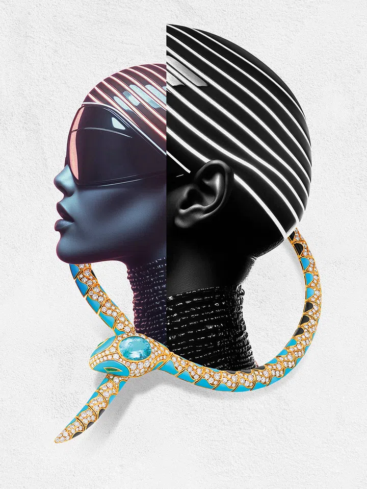 High jewellery necklace, high jewellery, Bvlgari