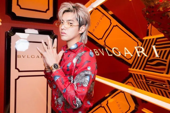 Kris WU.. Bulgari FW18. Milan. Italy. 02/2018 © david atlan