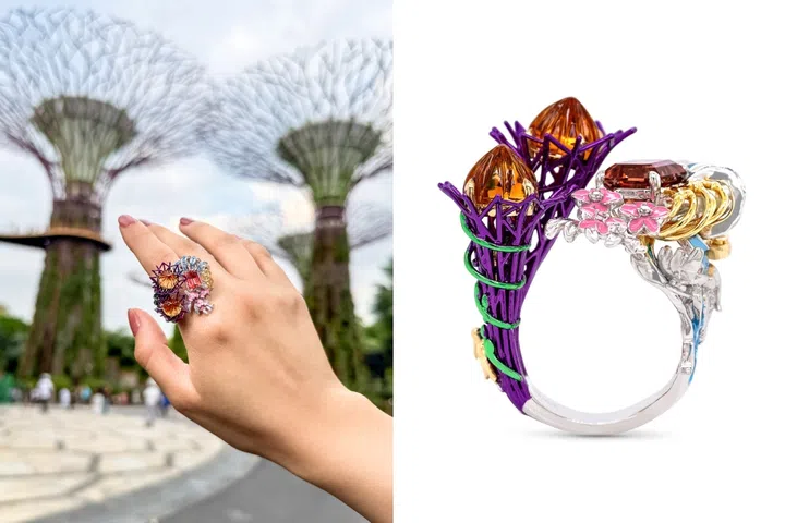 MADLY Gems SG60 Bespoke Gardens By The Bay Ring