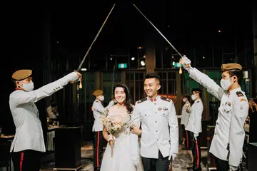 Bynd Artisan, James Quan, Winne Chan, Vera Quan, Glenn Tan, Wedding, Pandemic, COVID-19, marriage, military wedding, Lifestyle, People
