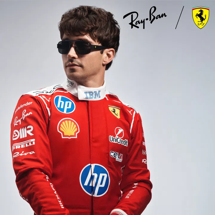 ray ban charles leclerc