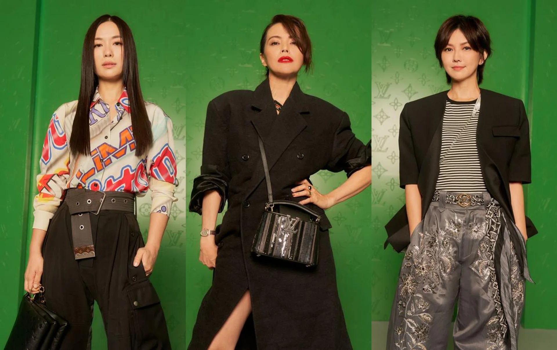 Louis Vuitton Singapore MBS Yoyo Cao Zoe Tay Stefanie Sun Rebecca Lim