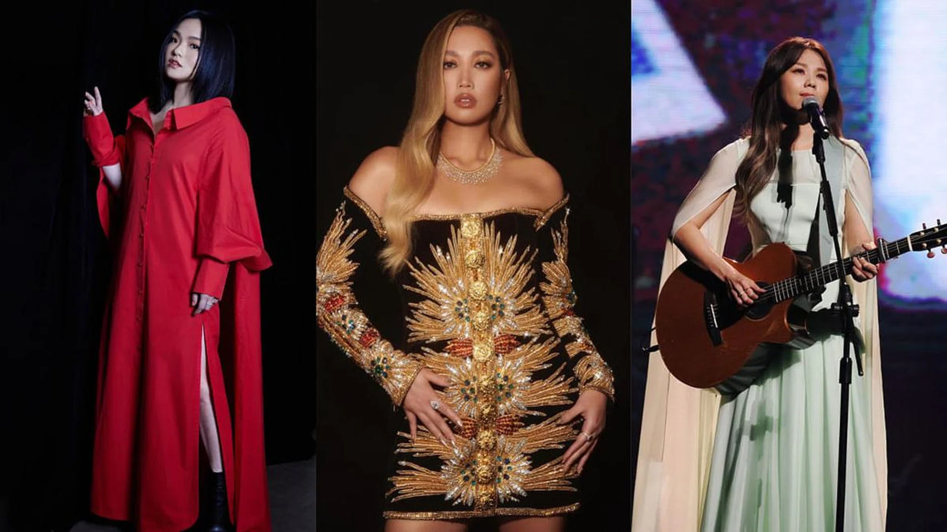 Golden Melody Awards, Celebrities, Red Carpet, Jewellery, Taiwan Golden Melody Awards, 金曲奖, A-Lin, Tanya Chua, WeiBird, Austin Lin
