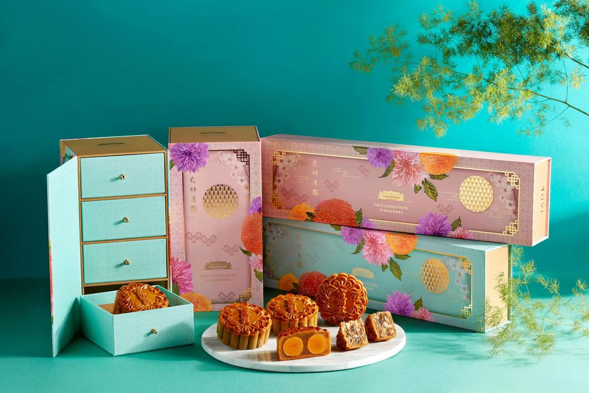 The Fullerton Hotel, Jade Restaurant, Mooncakes, Mid Autumn Festival 2020, Jade Signatures Mooncake Collection 2020, Traditional Mooncakes, Snowskin Mooncakes, Gift, Lifestyle, Gourmet