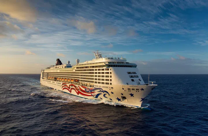 NCL Cruise Line, Pride of America, Nawiliwili, Kauai, Hawaii