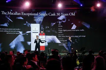 The Macallan, single malt whisky, Scotch whisky, charity gala dinner, Capella Singapore. Baan Dek Foundation, children, auction