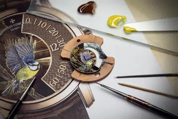 Watches & Wonders 2020, Watches & Wonders, SIHH, watch fair, artistry, Metiers D'Art, enamel dials, Cartier, Vacheron Constantin, Hermes, art, artistic watches, watches