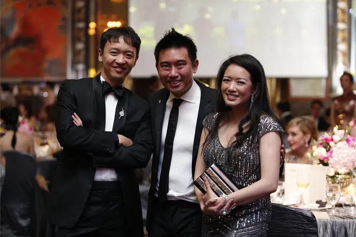 John Kim, Dr Calvin Chan & Elaine Kim