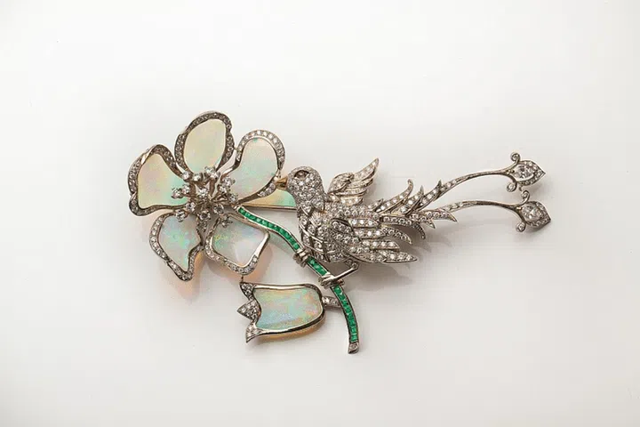 Phoenix brooch