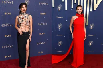 Emmy Awards, Selena Gomez, Jenna Ortega,Red Carpet