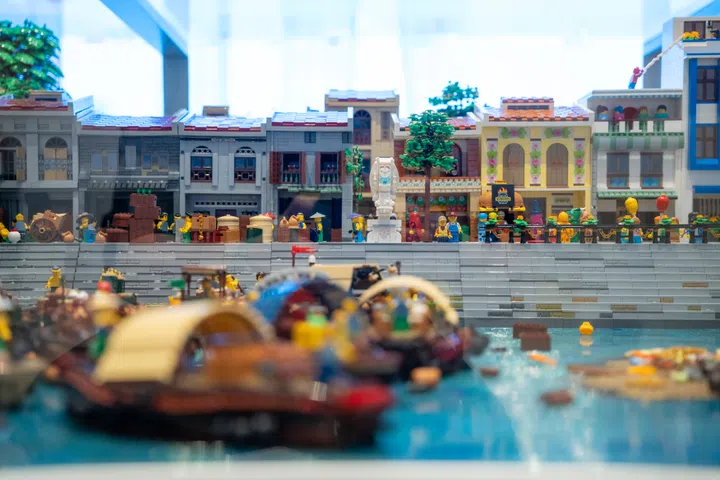 Singapore River LEGO