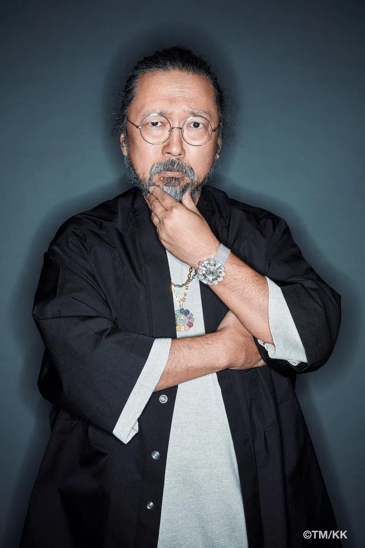 MP-15村上隆蓝宝石陀飞轮腕表/Hublot。PHOTO PROVIDED BY HUBLOT ©TM/KK