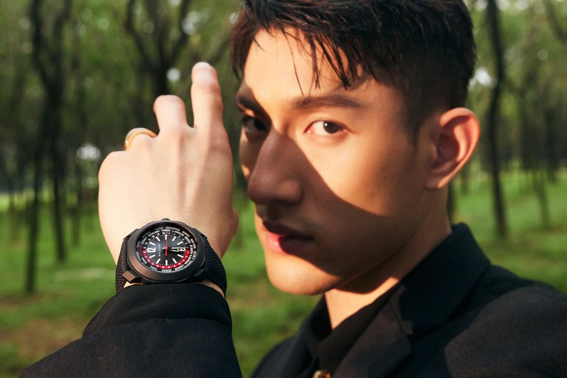 宝格丽Octo Roma世界时间腕表新加坡60周年限量版, SG60, National Day, Red watches, Red and White watches