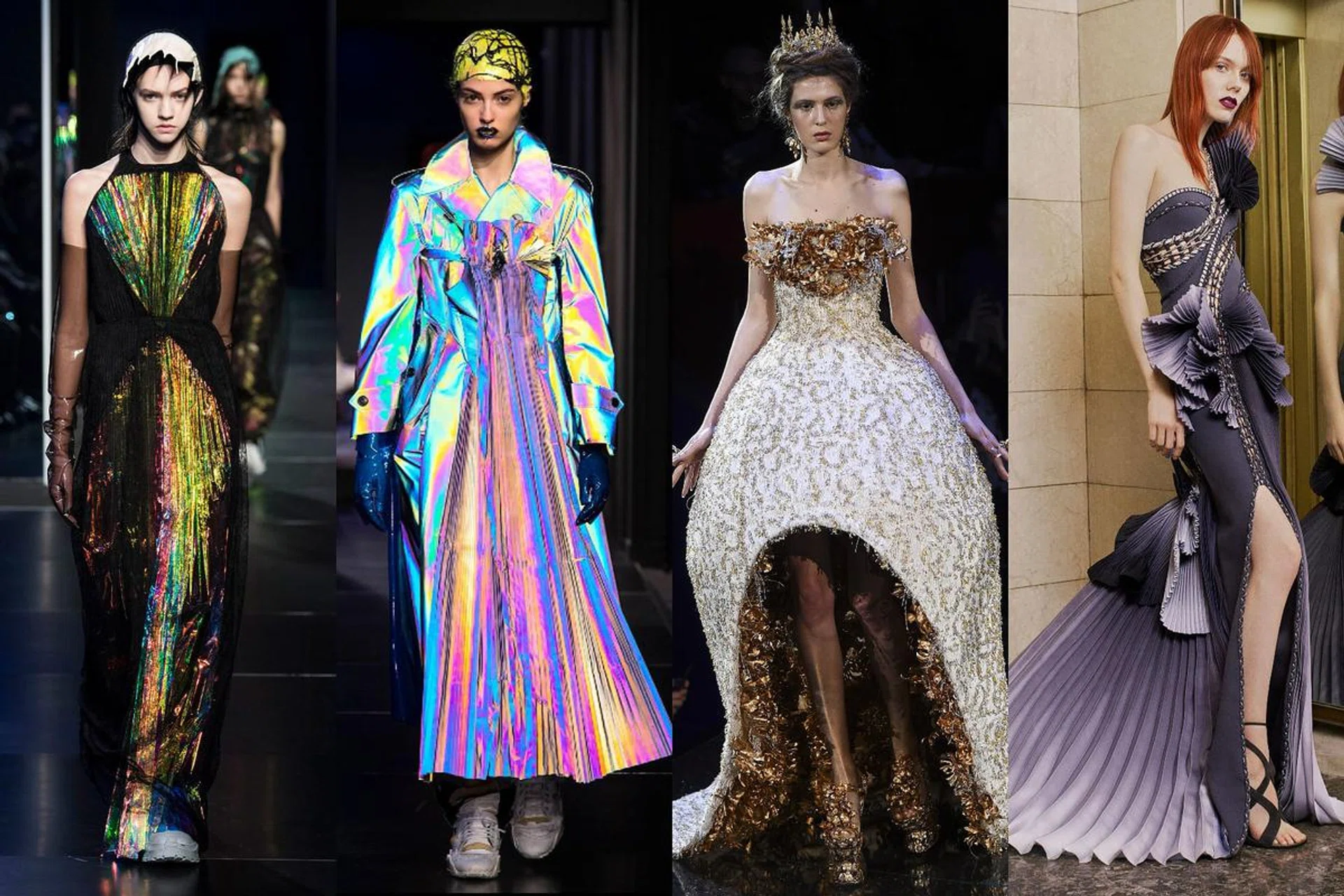 icon ball 2018, icon ball, social, corporate, elite, socialite, gown,style,futuristic, metallic,chic, trend, fashion, looks, spring summer 2018, Haute couture