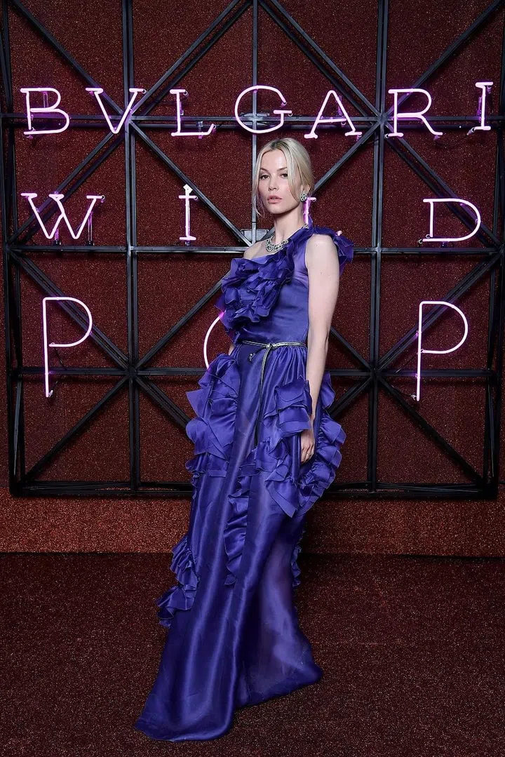 ROME, ITALY - JUNE 28:  Sylvia Hoeks attends BVLGARI Dinner & Party at Stadio dei Marmi on June 28, 2018 in Rome, Italy.  (Photo by Daniele Venturelli/Daniele Venturelli/Getty Images for Bvlgari )