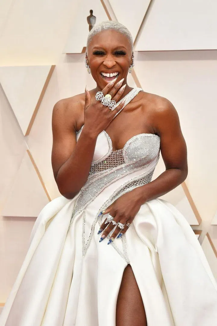 HOLLYWOOD, CALIFORNIA - FEBRUARY 09: Cynthia Erivo attends the 92nd Annual Academy Awards at Hollywood and Highland on February 09, 2020 in Hollywood, California. (Photo by Amy Sussman/Getty Images)
