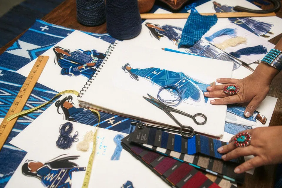 Polo Ralph Lauren x Naiomi Glasses “Denim Daydream”联名系列。Photo Courtesy of Ralph Lauren