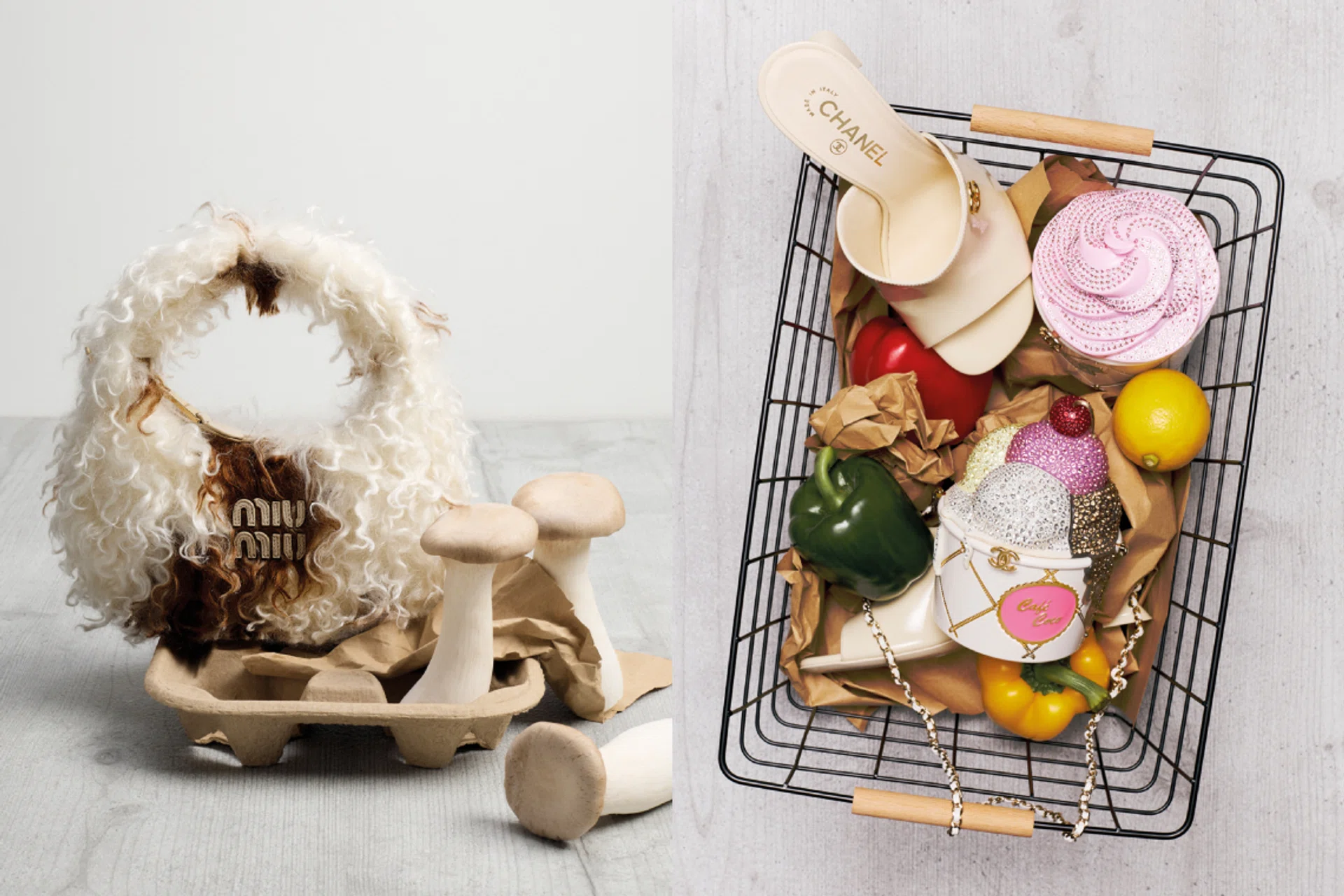 Luxury Handbag, Shoot Ideas, Supermarket, F&B, Gen Z