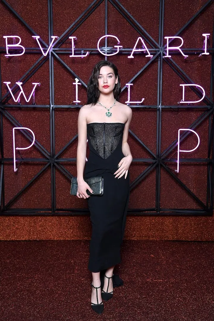 ROME, ITALY - JUNE 28: Amanda Steele attends BVLGARI Dinner & Party at Stadio dei Marmi on June 28, 2018 in Rome, Italy.  (Photo by Daniele Venturelli/Daniele Venturelli/Getty Images for Bvlgari )