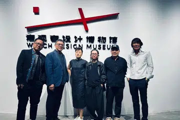 新加坡设计师摄于重庆旁观者设计博物馆 。