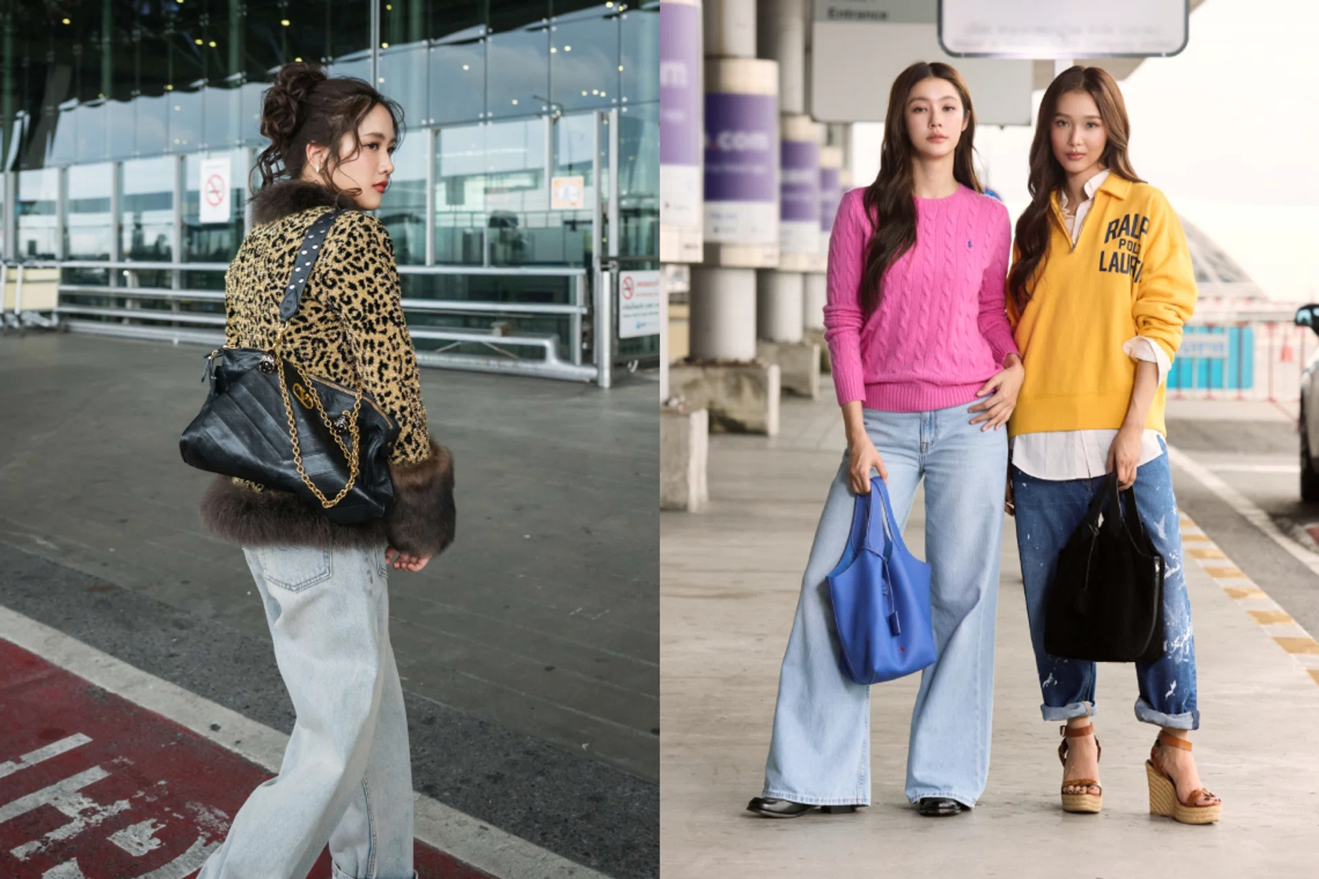 Fashion Week, Airport Style,  Freen Sarocha,Namtan,Film
