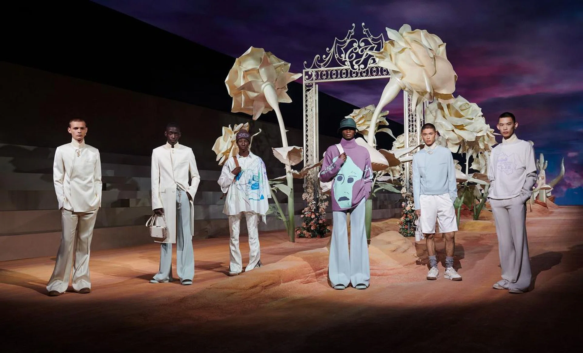Dior 2022春夏男装系列。照片：©Brett Lloyd