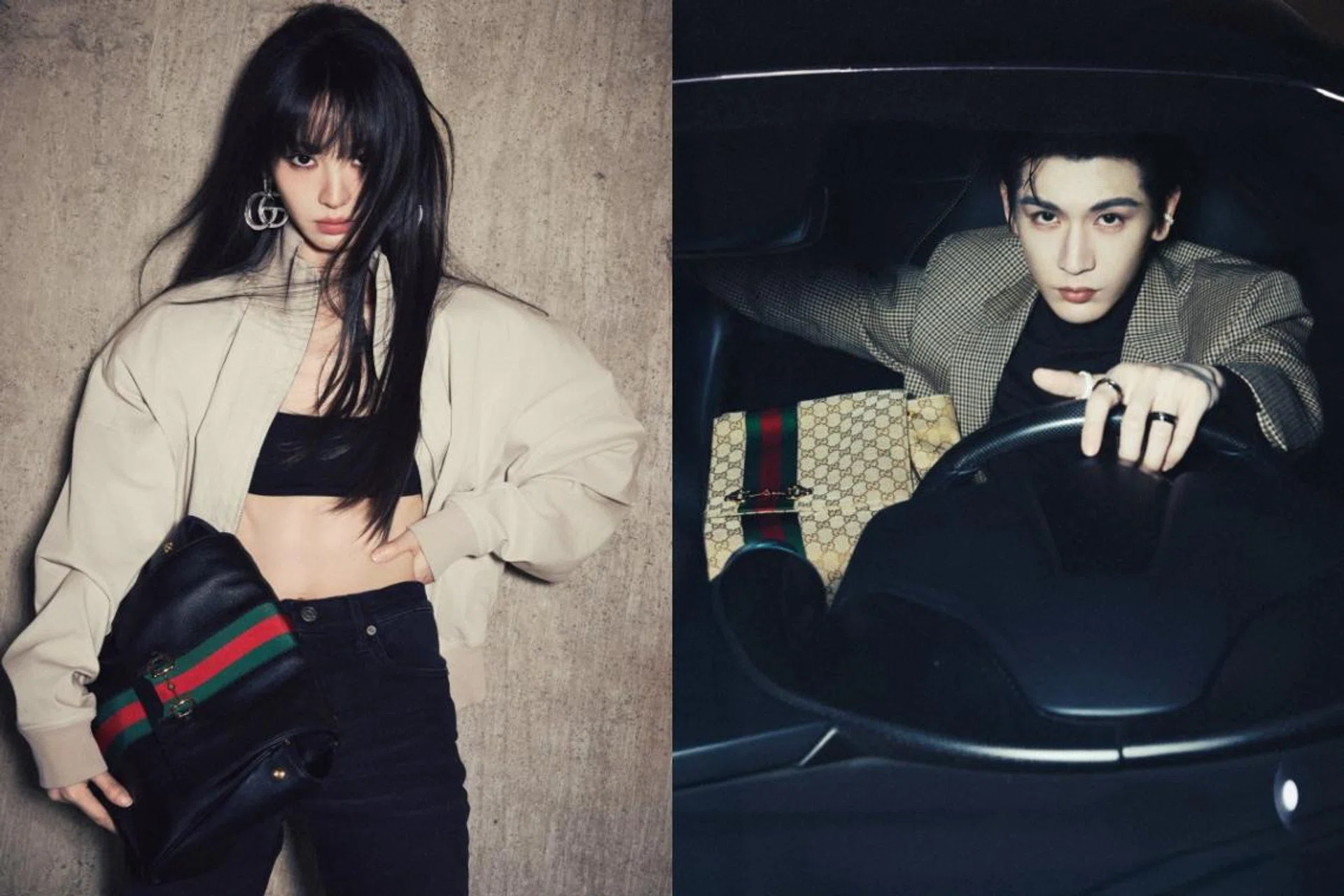 张凌赫，田曦薇, gucci Paparazzo