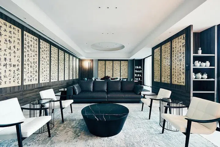 Wee Wei Ling, UOB, Pan Pacific Orchard, Pan Pacific Hotel, Pan Pacific Hotels Group, Art, Art collectors, Chua Ek Kay, 黄玮玲, 蔡逸溪, calligraphy, Chinese art