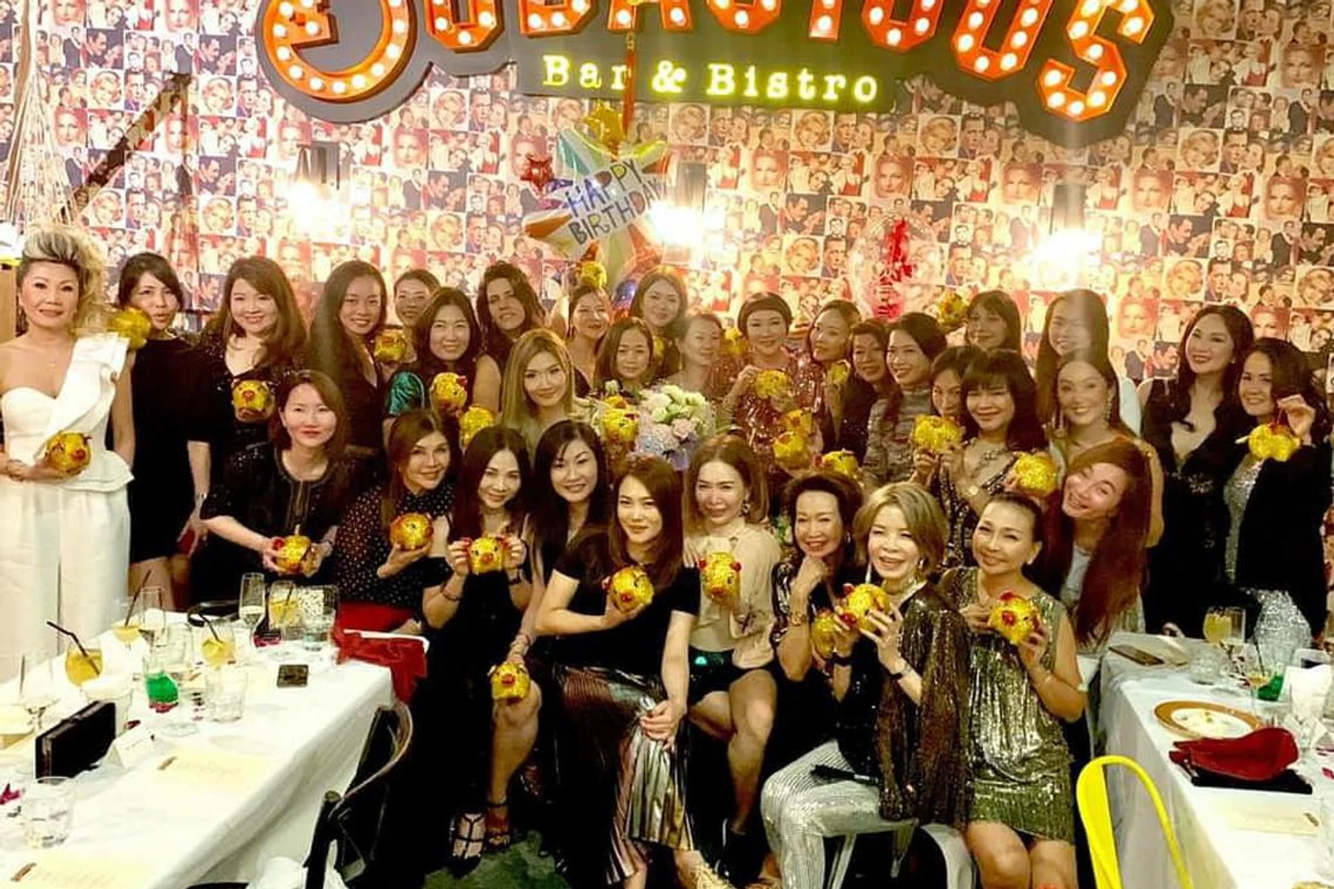 Frances Low, birthday party