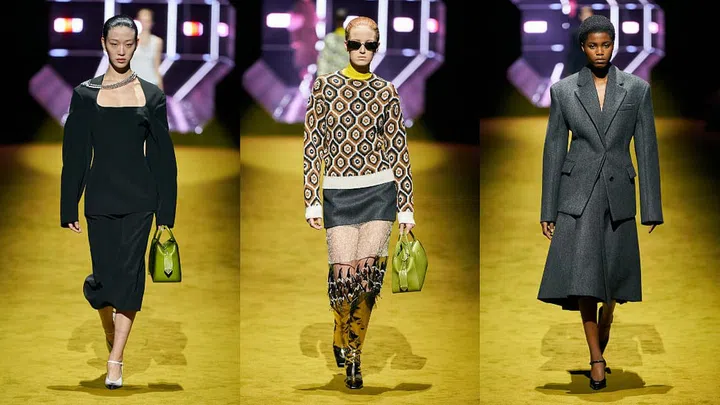  Prada 2022秋冬女装系列发布会     