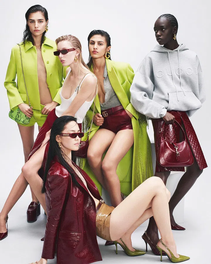 本季名为“Gucci Ancora”，该系列回归简单实穿的着装。(照片：Gucci提供)