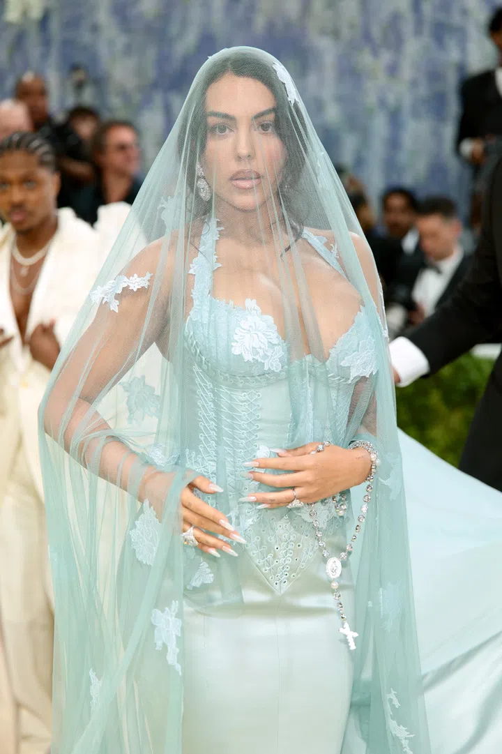 NEW YORK, NEW YORK - MAY 04: Georgina Rodríguez attends the 2026 Met Gala celebrating "Costume Art" at the Metropolitan Museum of Art on May 04, 2026 in New York City. (Photo by Dimitrios Kambouris/Getty Images for The Met Museum/Vogue)