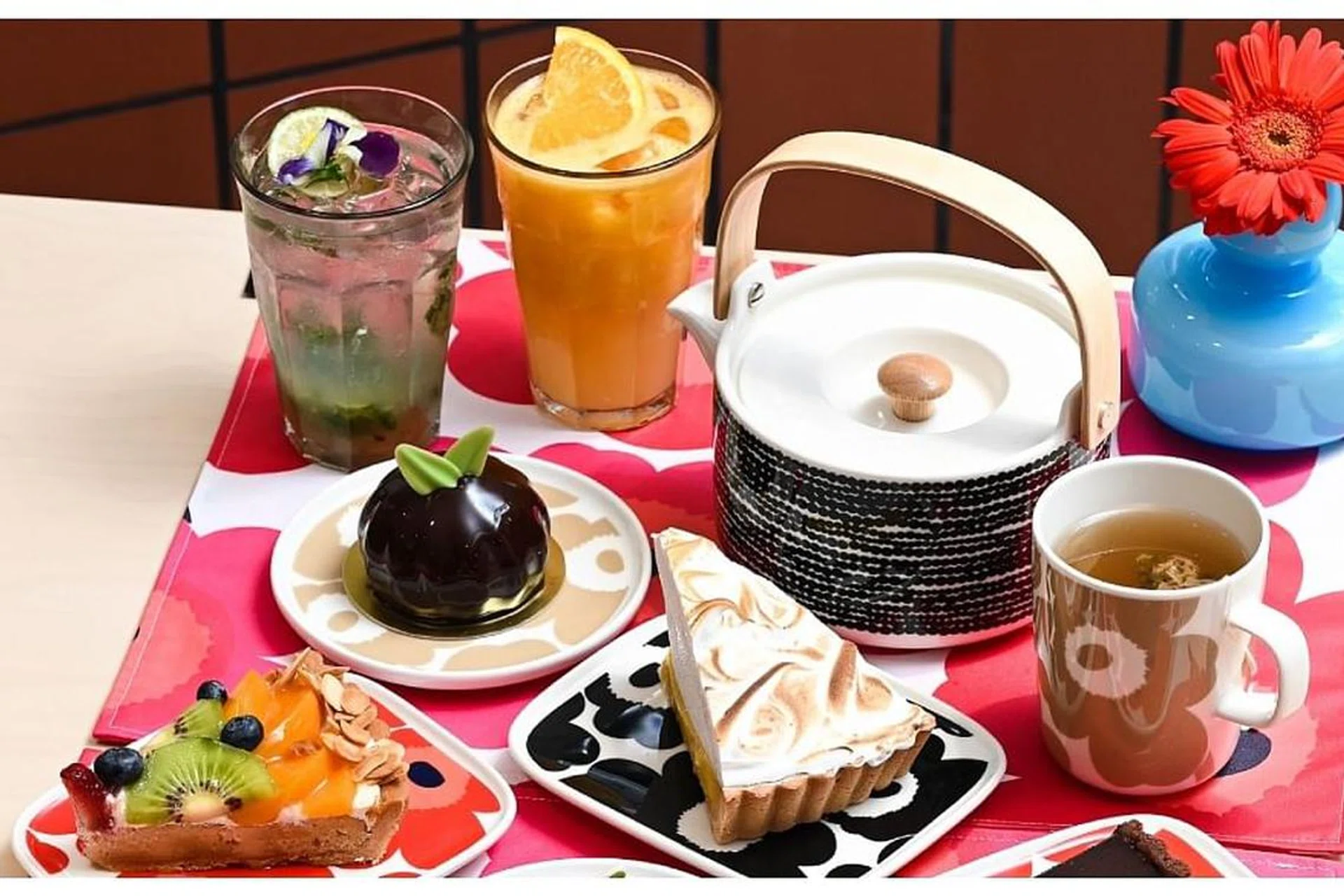 Marimekko, cafe, Singapore cafes