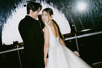 Hong Ling, Nick Teo, Wedding, Celebrity Wedding, Wedding Gown