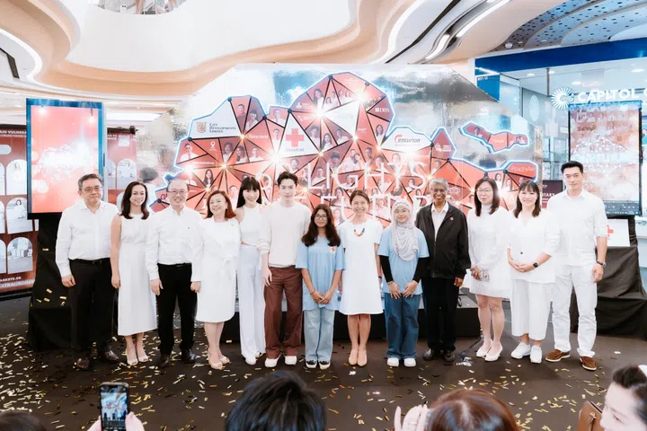 Peace of Art, Sustainable Market SG, CDL, Singapore Red Cross, Young Hearts Programme,60 Lights, One Future