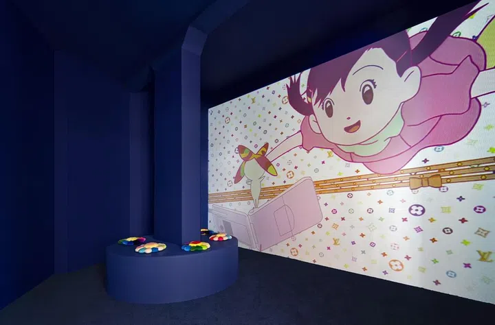 Louis Vuitton x Murakami 影院 Photo Courtesy of Louis Vuitton 