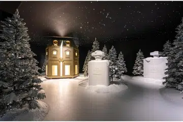 Christmas, Chanel , pop up , The Chanel Winter Tale