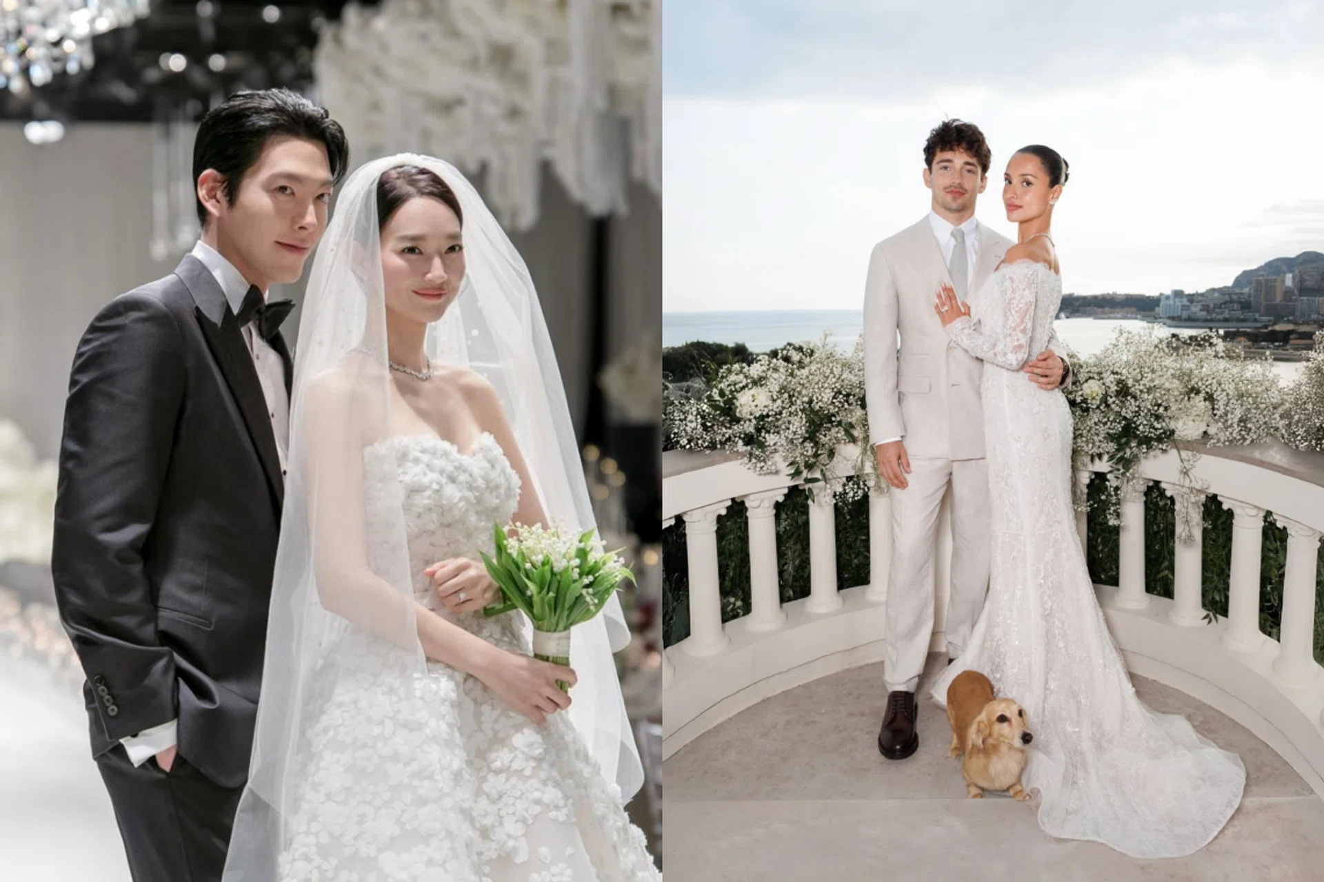 celebrity wedding dress