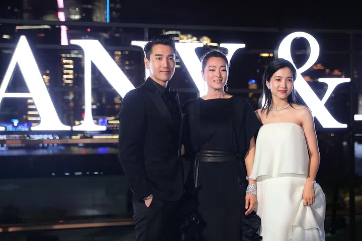 SHANGHAI, CHINA - SEPTEMBER 19: <> at Fosun Foundation Shanghai on September 19, 2019 in Shanghai, China. (Photo by Hugo Hu/Getty Images for Tiffany & Co.)
